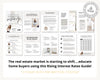 Interest Rates Rising Home Buyer Guide | Real Estate Marketing | Mortgage Lender | New Construction | Real Estate Prospecting | Canva Guide