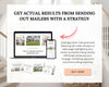 QR Code Postcard & Just Sold Landing Page | Home Seller Lead Generation | Generate Seller Leads | QR Code | Sales Page | Canva Template