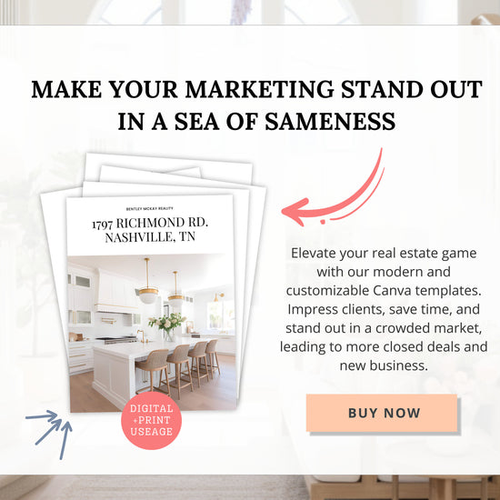 Real Estate Brochure | Property Brochure | Open House Brochure | For Sale Flyer | Listing Flyer | Real Estate Marketing | Brochure Template