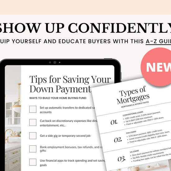 First-Time Home Buyer Guide | Home Buyer Packet | Real Estate Marketing | Real Estate Canva Template | Buyer Roadmap | First-Time Home Buyer