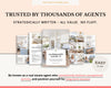 Real Estate Brochure | Property Brochure | Open House Brochure | For Sale Flyer | Listing Flyer | Real Estate Marketing | Brochure Template