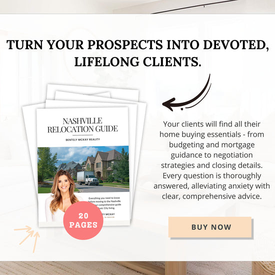 Real Estate Relocation Packet | City Welcome Guide | Lead Magnet | Realtor Marketing | Local Guide Template | City Guide Lead Magnet | Canva