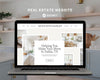 Real Estate Showit Website | Real Estate Agent Website Template | Showit Website Template | Website for Real Estate Marketing | Real Estate