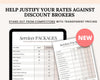 Real Estate Commission Template | Real Estate Commission Sheet | NAR Settlement | Buyers Agent Commission | Commission Template | Commission