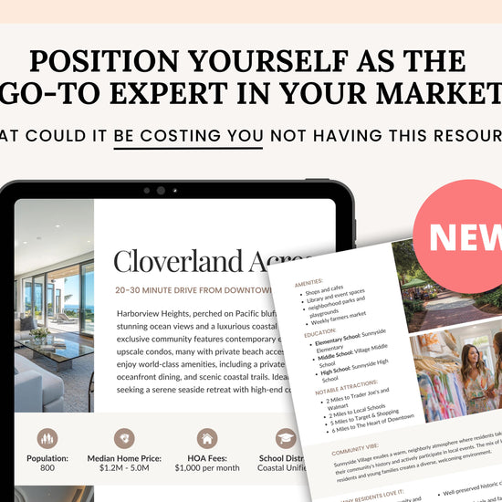 Neighborhood Guide | Community Guide | Real Estate Local Guide Template | Real Estate Community Guide | Local Community City Guide | Canva