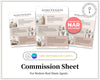 Real Estate Commission Template | Real Estate Commission Sheet | NAR Settlement | Buyers Agent Commission | Commission Template | Commission