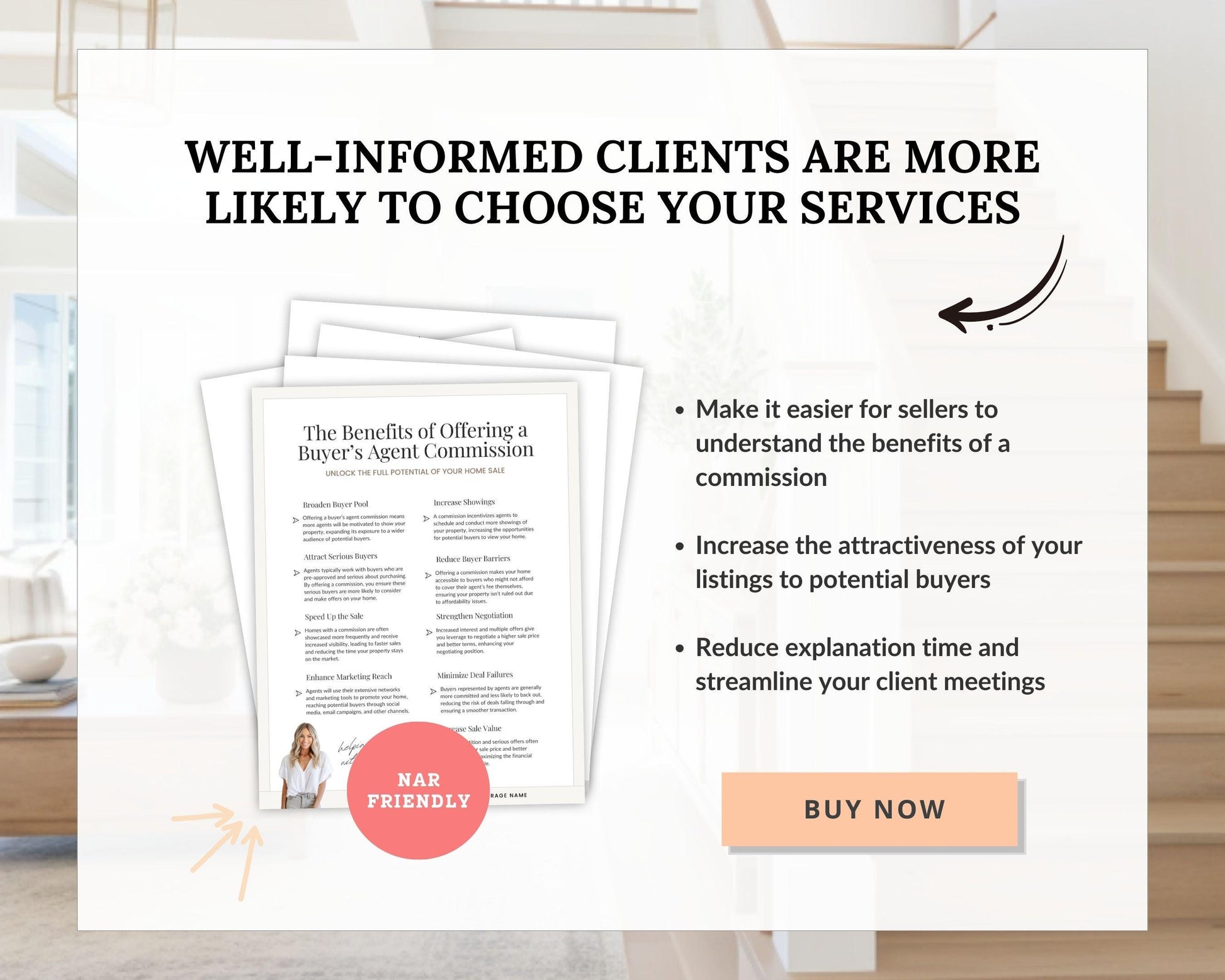 Benefits of Offering Buyer Agent Commission When Listing Your Home | Listing Agent Presentation | NAR Settlement | Buyers Agent Commission