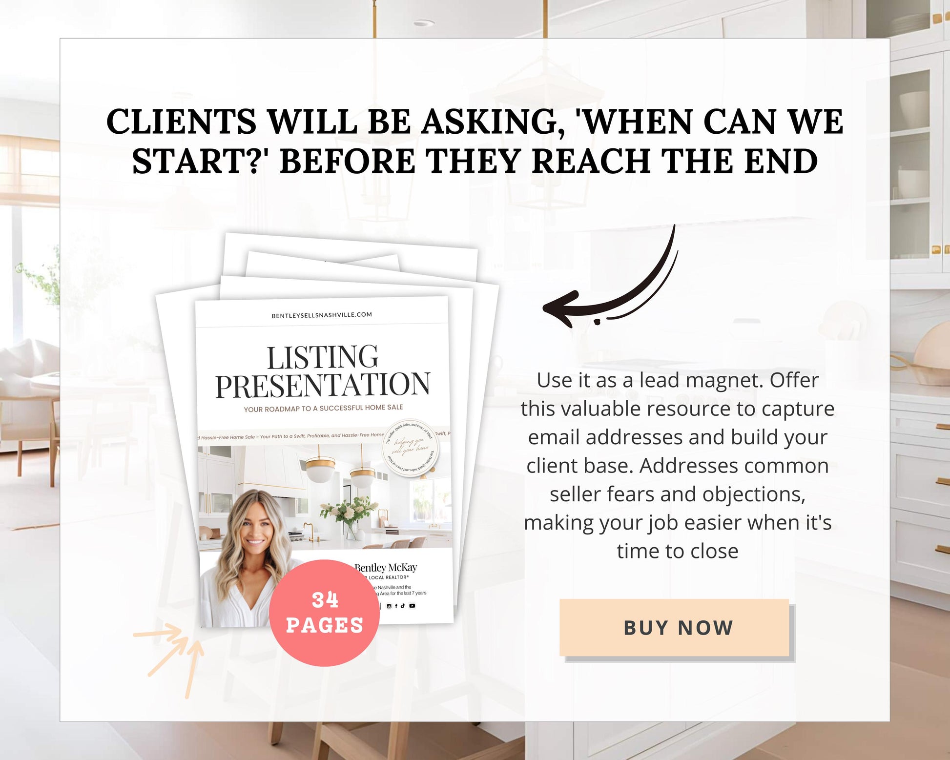 Real Estate Listing Presentation | NAR Settlement | Real Estate Marketing | Real Estate Canva Template | Listing Consultation | Home Seller