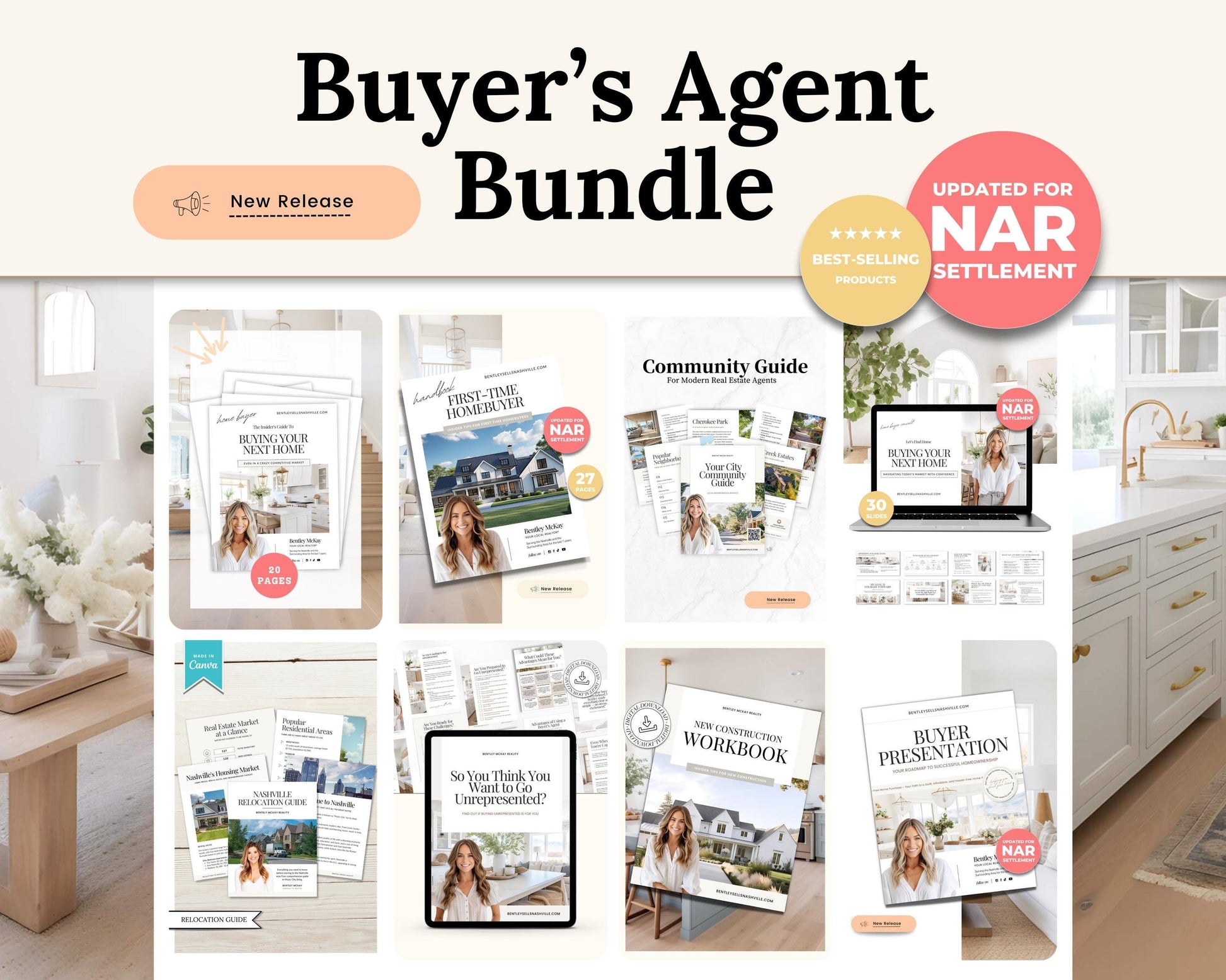 Real Estate Buyer's Agent Bundle | NAR Settlement | Buyer's Agent Bundle | Home Buyer Guides | First-Time Home Buyer | Relocation Guides |