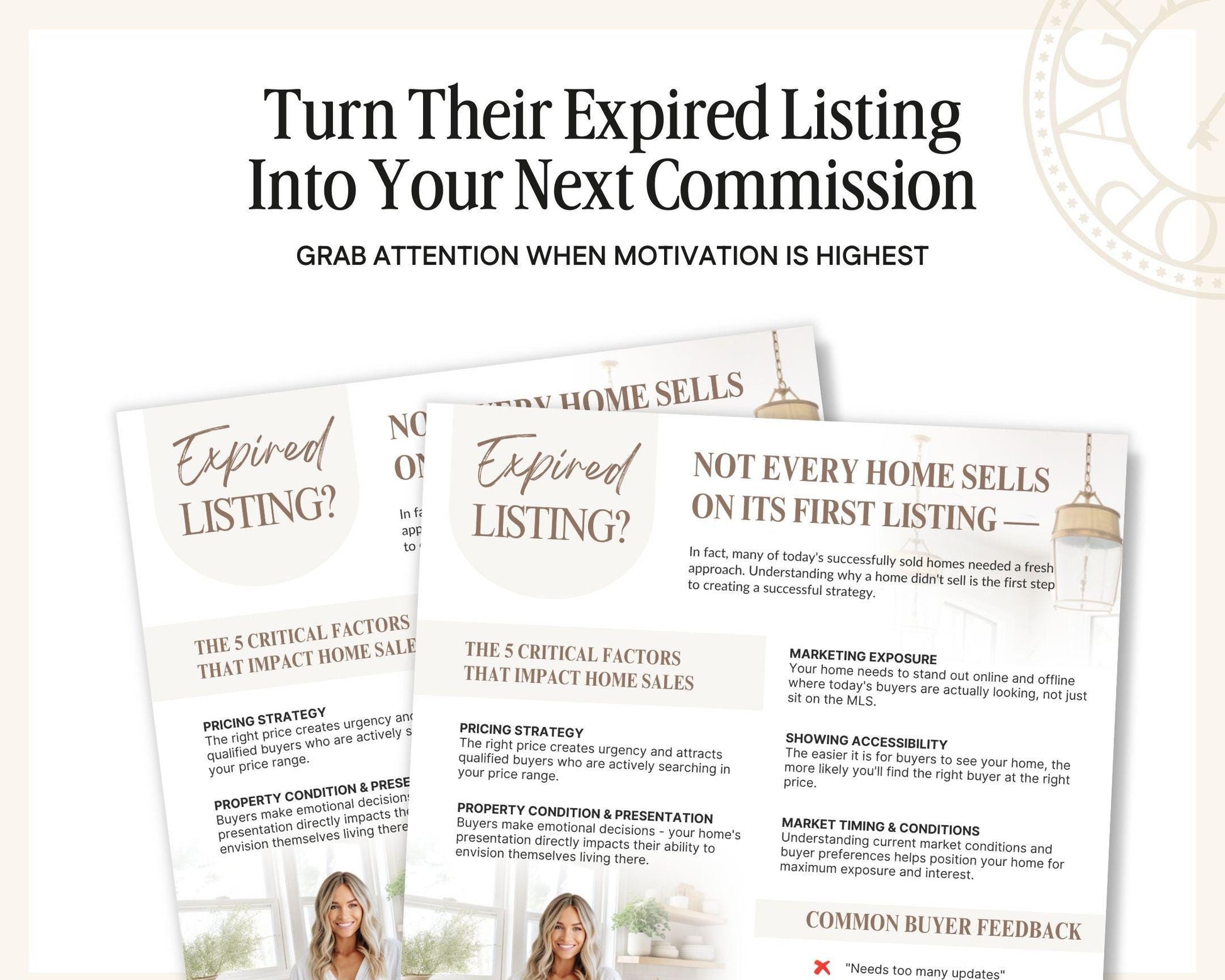 Real Estate Expired Listing Flyer | Real Estate Marketing | Canva Template | Real Estate Template | New Agent Flyer | Expired Listing Letter