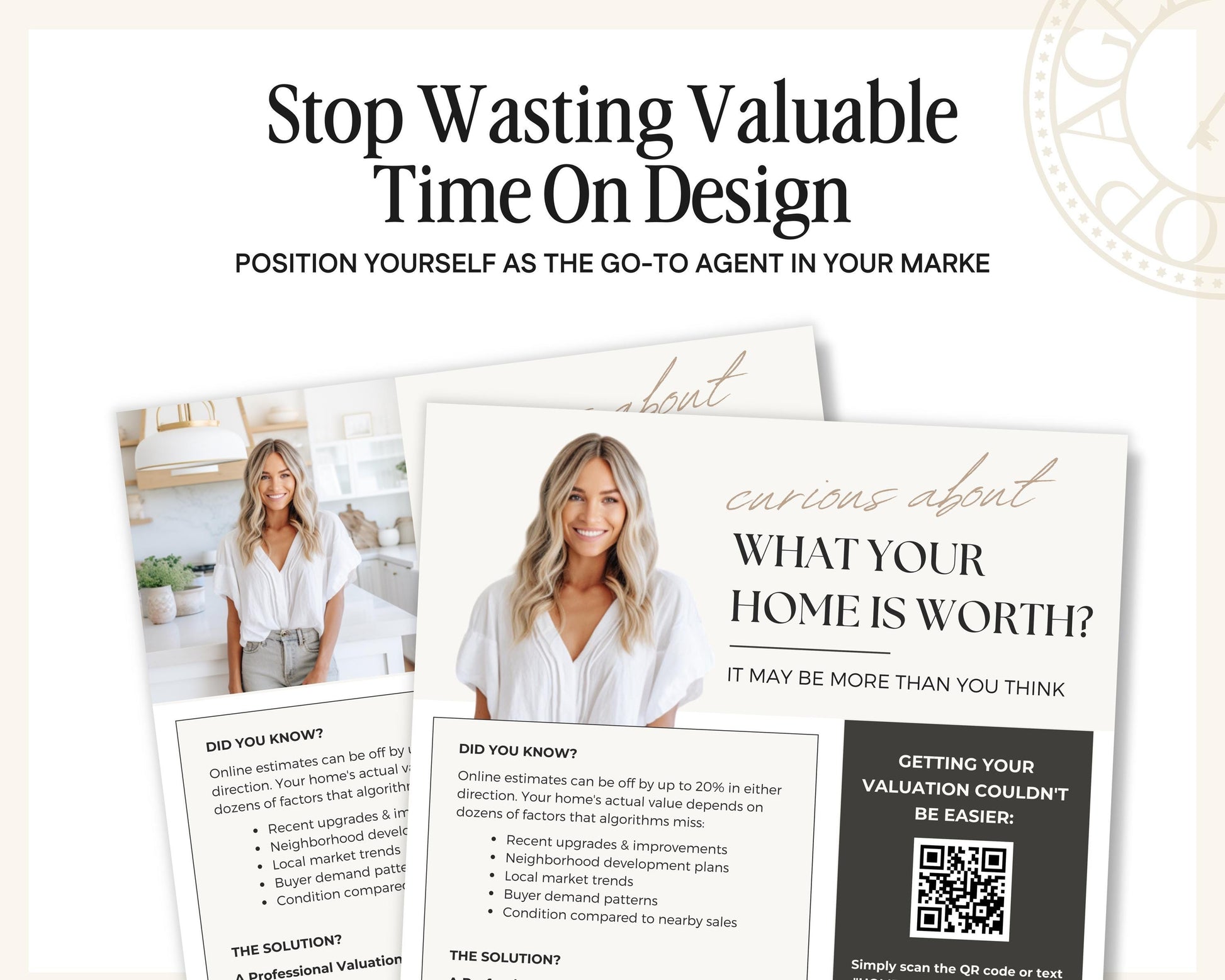 Home Value Marketing Flyer | Real Estate Canva Template | CMA Property Flyer | CMA Mailer | CMA Lead Magnet | Real Estate Lead Magnet Flyer