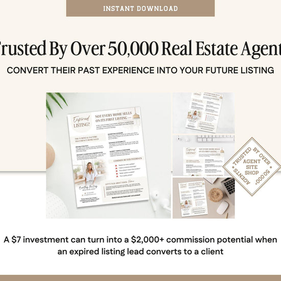 Real Estate Expired Listing Flyer | Real Estate Marketing | Canva Template | Real Estate Template | New Agent Flyer | Expired Listing Letter