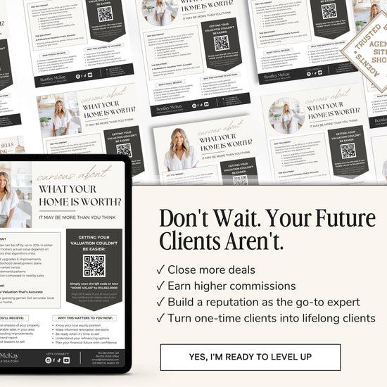Home Value Marketing Flyer | Real Estate Canva Template | CMA Property Flyer | CMA Mailer | CMA Lead Magnet | Real Estate Lead Magnet Flyer