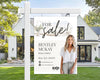 Real Estate Yard Sign Template | For Sale Sign | Property Sign | Modern For Sale Sign | Real Estate Sold Sign | Canva For Sale | Sign Rider