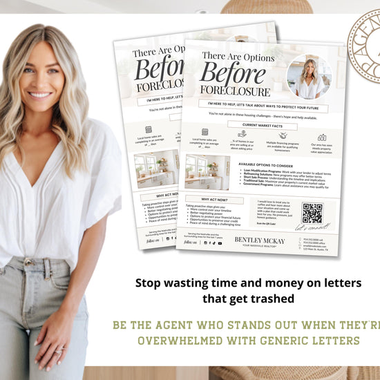 Foreclosure Real Estate Flyer | Real Estate Marketing | Canva Template | Real Estate Template | Pre-Foreclosure | Pre-Foreclosure Mailer