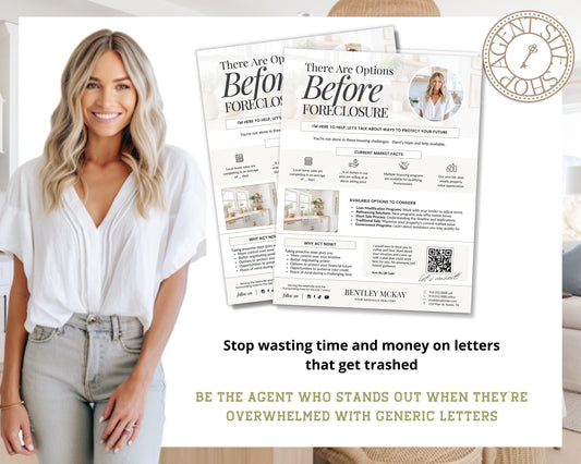 Foreclosure Real Estate Flyer | Real Estate Marketing | Canva Template | Real Estate Template | Pre-Foreclosure | Pre-Foreclosure Mailer