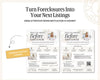 Foreclosure Real Estate Flyer | Real Estate Marketing | Canva Template | Real Estate Template | Pre-Foreclosure | Pre-Foreclosure Mailer