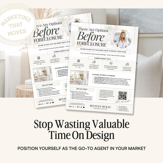 Foreclosure Real Estate Flyer | Real Estate Marketing | Canva Template | Real Estate Template | Pre-Foreclosure | Pre-Foreclosure Mailer