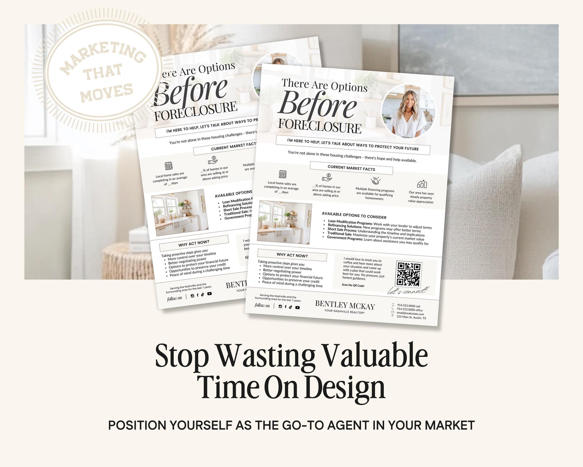 Foreclosure Real Estate Flyer | Real Estate Marketing | Canva Template | Real Estate Template | Pre-Foreclosure | Pre-Foreclosure Mailer