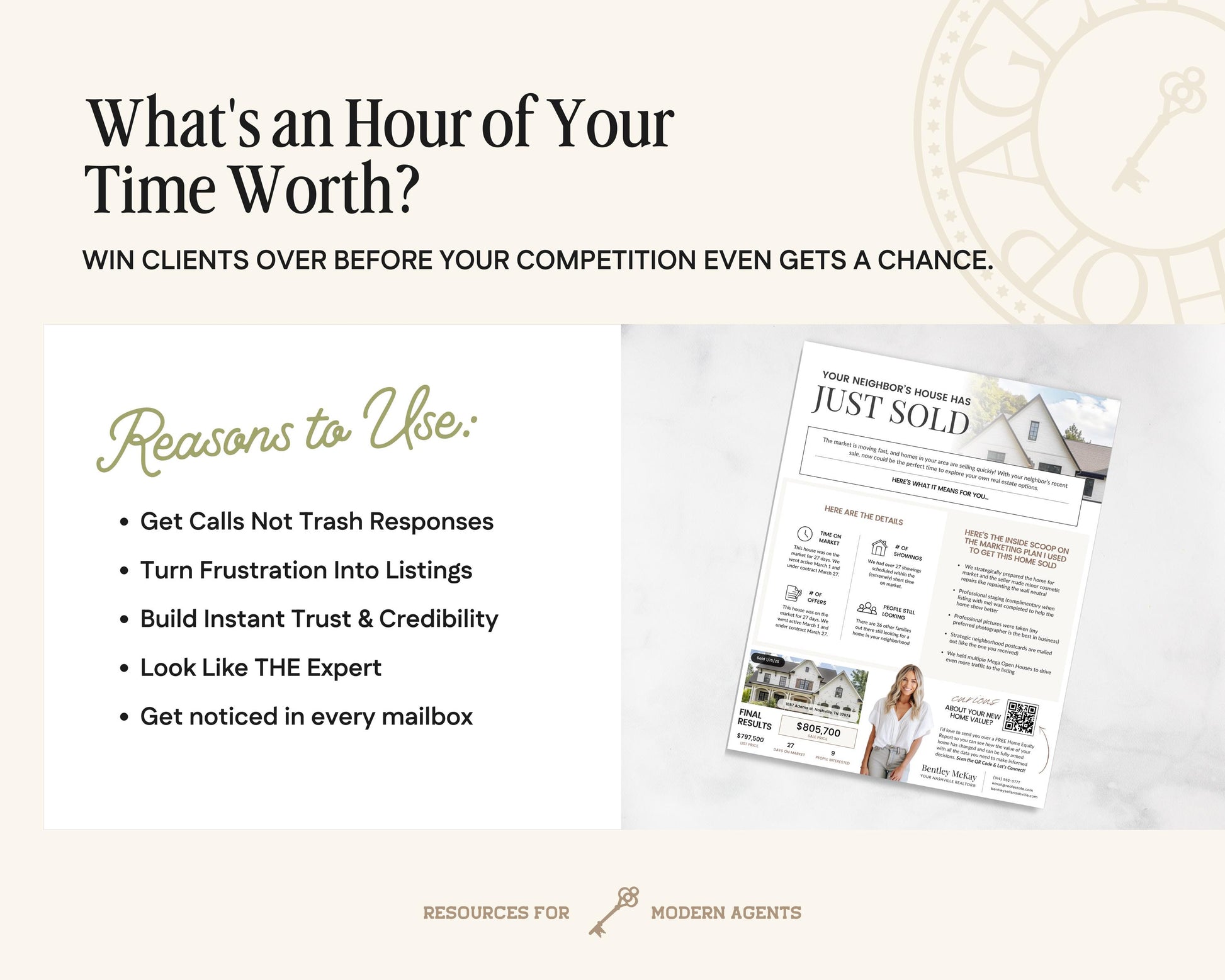 Real Estate Sold Neighbor's House Flyer | Just Sold Letter | Real Estate Mailer | Real Estate Farming Flyer | Real Estate Marketing | Canva