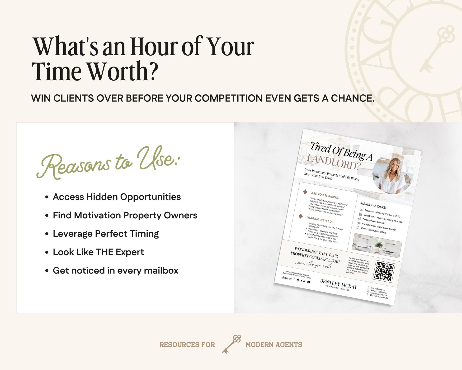 Absentee Ownership Flyer | Real Estate Marketing | Canva Template | Real Estate Template | Landlord Into Listing | Absentee Ownership Letter