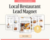 Restaurant Guide Real Estate | Community Guide | Real Estate Local Guide Template | Real Estate Lead Magnet | Newsletter | Home Buyer Guide
