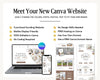 Real Estate Canva Website Template | Real Estate Agent Website Template | Landing Page | Lead Magnet | Home Buyer Guide | Home Seller Guide