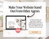 Real Estate Canva Website Template | Real Estate Agent Website Template | Landing Page | Lead Magnet | Home Buyer Guide | Home Seller Guide