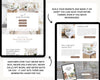Real Estate Canva Website Template | Real Estate Agent Website Template | Landing Page | Lead Magnet | Home Buyer Guide | Home Seller Guide