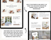Real Estate Canva Website Template | Real Estate Agent Website Template | Landing Page | Lead Magnet | Home Buyer Guide | Home Seller Guide