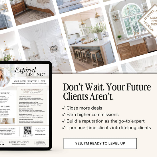 Real Estate Expired Listing Flyer | Real Estate Marketing | Canva Template | Real Estate Template | New Agent Flyer | Expired Listing Letter