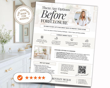 Foreclosure Real Estate Flyer | Real Estate Marketing | Canva Template | Real Estate Template | Pre-Foreclosure | Pre-Foreclosure Mailer