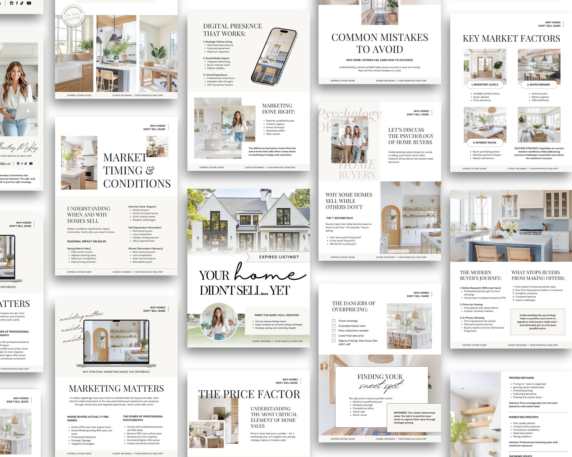 Real Estate Expired Listing Guide | Expired Prospecting | Canva Template | Real Estate Template | New Agent Flyer | Expired Listing Letter