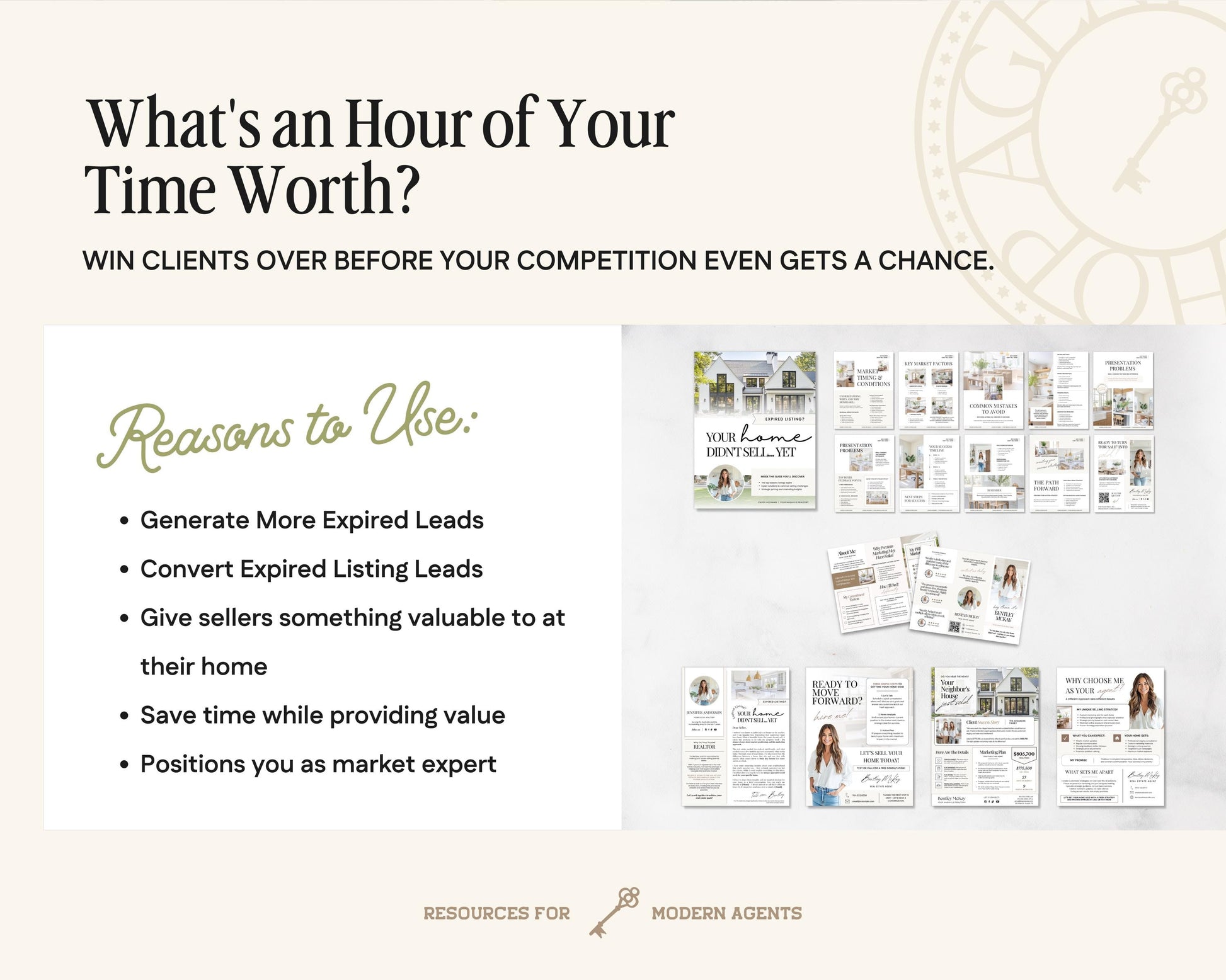 Expired Listing Bundle | Expired Prospecting | Canva Template | Real Estate Template | New Agent Flyer | Expired Listing Letter| Real Estate