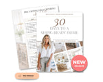 30 Days of Decluttering Checklist | Real Estate Lead Magnet | Listing Checklist | Decluttering Checklist | Real Estate Marketing | Lead Gen