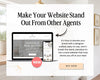 Real Estate Canva Website Template | Real Estate Agent Website Template | Landing Page | Lead Magnet | Home Buyer Guide | Home Seller Guide