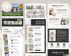 Property Listing Canva Website Template | Real Estate Agent Website Template | Landing Page | Lead Magnet | Home Buyer Guide |Seller Guide