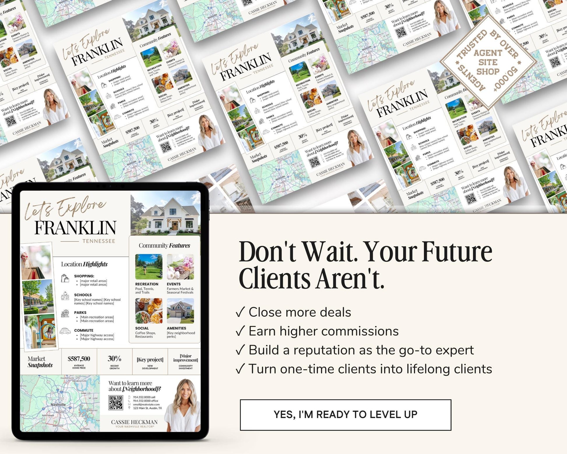 Local Neighborhood Highlights Flyer | Community Guide | Real Estate Template | Listing Flyer | Home Buyer Lead Magnet | Relocation Guide