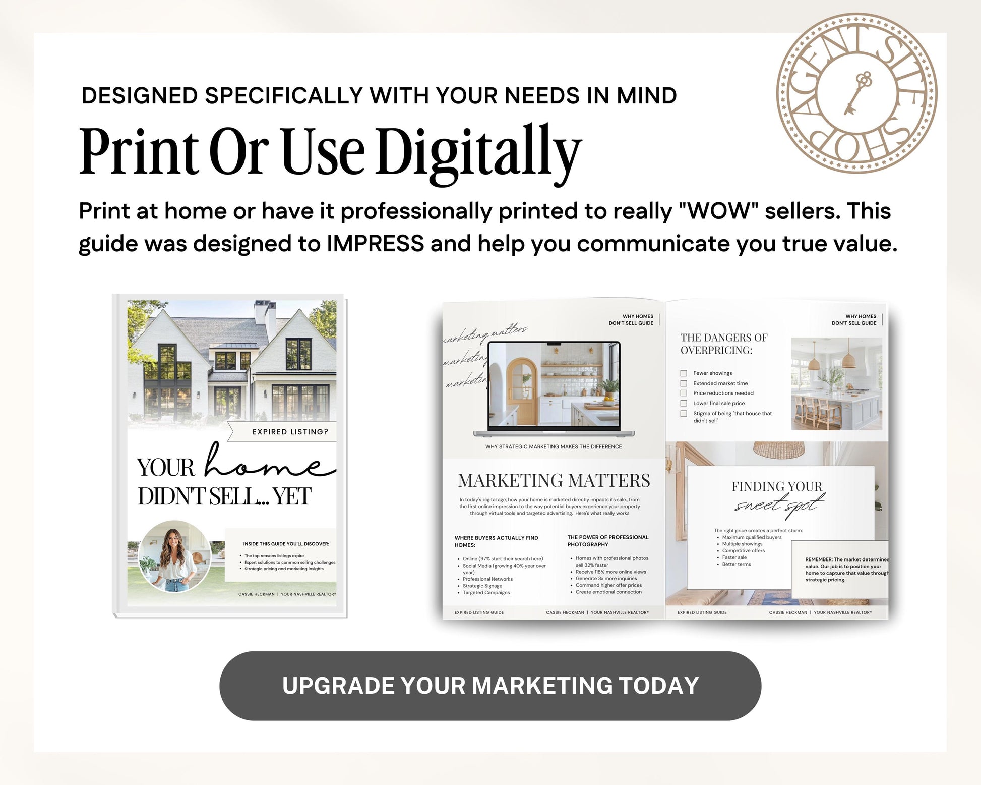 Expired Listing Bundle | Expired Prospecting | Canva Template | Real Estate Template | New Agent Flyer | Expired Listing Letter| Real Estate