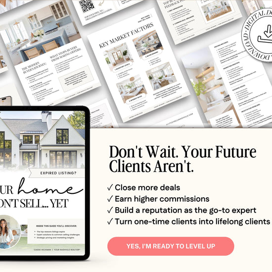 Expired Listing Bundle | Expired Prospecting | Canva Template | Real Estate Template | New Agent Flyer | Expired Listing Letter| Real Estate