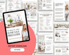 Pre-Listing Home Prep Guide| Editable Canva Real Estate Marketing | Home Staging Checklist | Home Seller Prep| Canva Template | Prelisting