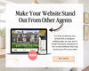 Property Listing Canva Website Template | Real Estate Agent Website Template | Landing Page | Lead Magnet | Home Buyer Guide |Seller Guide