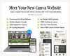 Property Listing Canva Website Template | Real Estate Agent Website Template | Landing Page | Lead Magnet | Home Buyer Guide |Seller Guide