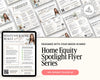 Home Equity Spotlight Flyer Series | Canva Real Estate Neighborhood Farming Templates | Listing Lead Generator | Real Estate Flyer | Farming