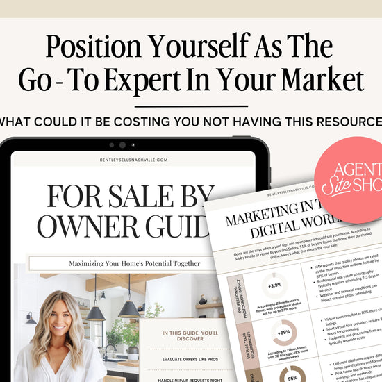 For Sale By Owner Guide | FSBO Guide | FSBO Lead Generation Guide | PreListing Guide | Seller Guide | Listing Presentation | FSBO