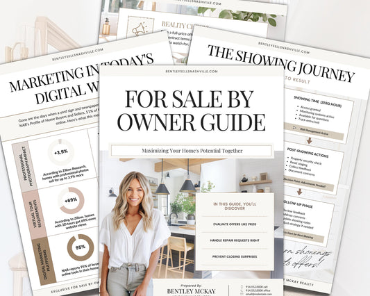 For Sale By Owner Guide | FSBO Guide | FSBO Lead Generation Guide | PreListing Guide | Seller Guide | Listing Presentation | FSBO
