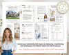 Closing Day Binder Template | New Homeowner Welcome Packet | New Homeowner Gift | Canva | Real Estate Marketing | Homeowner | Closing Gift