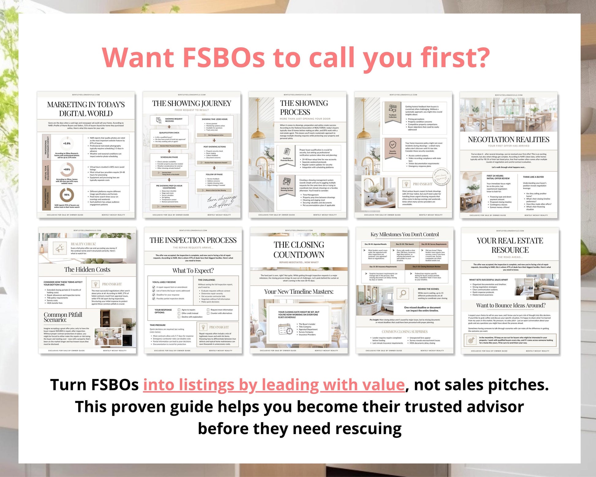 For Sale By Owner Bundle | FSBO Guide | FSBO Lead Generation Bundle | PreListing Guide | Seller Guide | For Sale By Owner Resources | FSBO