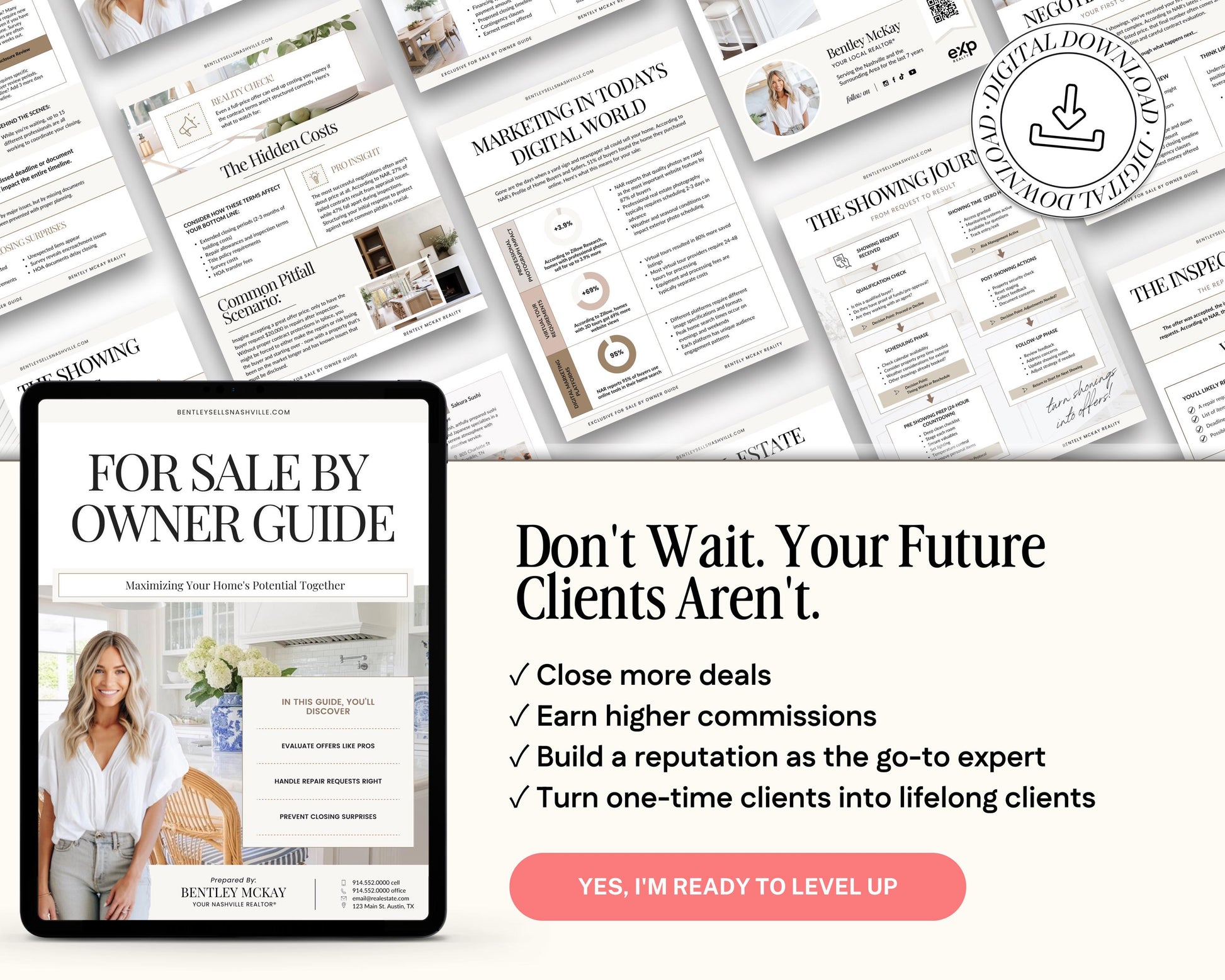 For Sale By Owner Bundle | FSBO Guide | FSBO Lead Generation Bundle | PreListing Guide | Seller Guide | For Sale By Owner Resources | FSBO