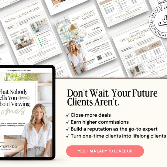 Home Viewing Guide for Home Buyers | Editable Canva Template | Buyer Agent Resource| House Showing Checklist | Real Estate Marketing | Canva
